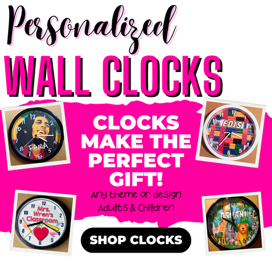 Personalized Wall Clocks
