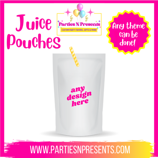 Custom Juice Pouches