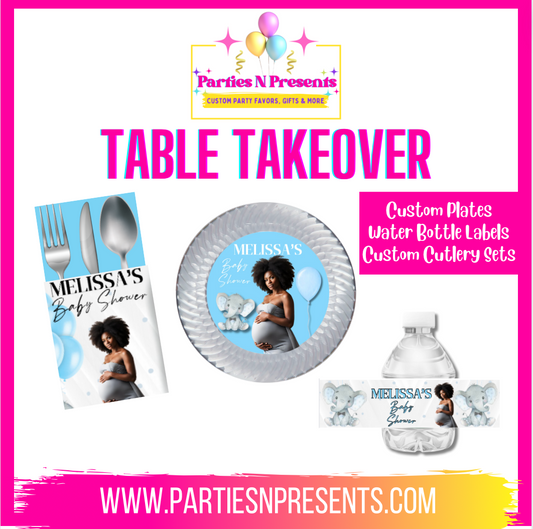 Baby Shower Table Takeover